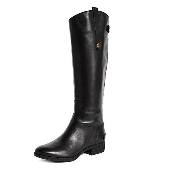 Sam Edelman Penny Riding Leather Boots - Picture 1 of 5